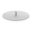 15" Round Steel Base 9 lbs, 3/16" Thick, Flat