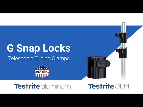 G Snap Lock 5/8 OD to 3/4 OD – Testrite Aluminum
